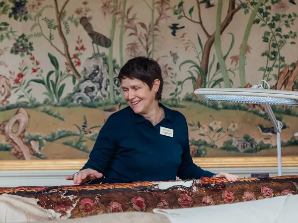 Textile conservation at Chatsworth