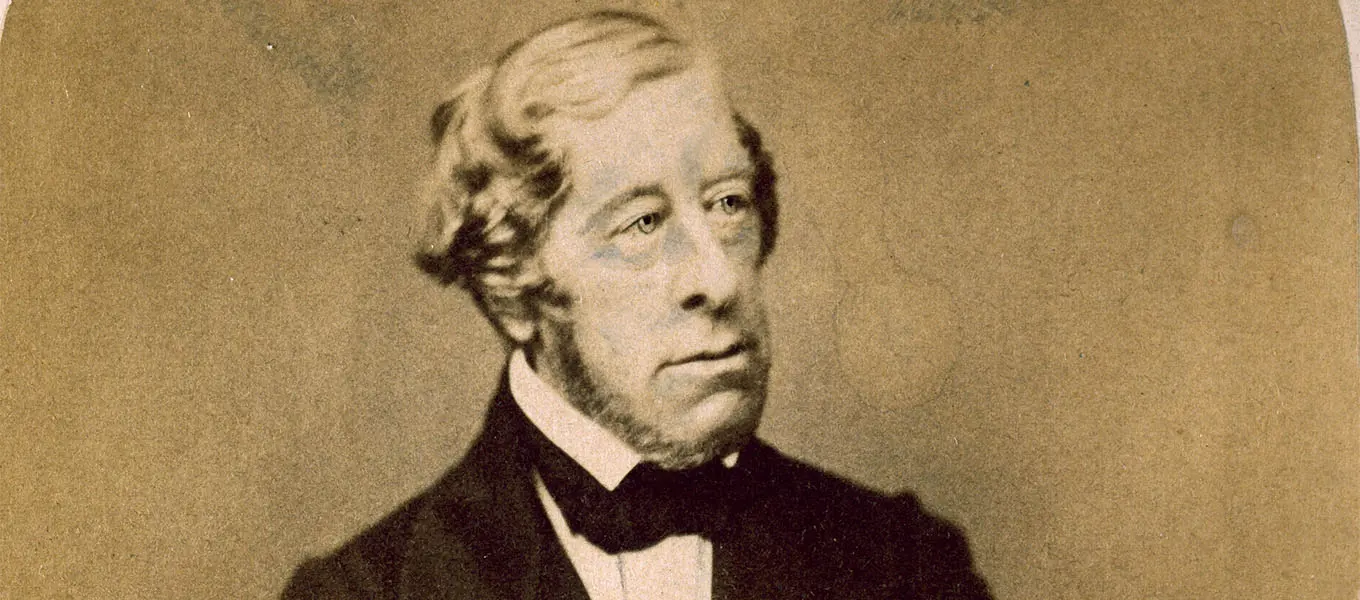 6th Duke of Devonshire, with a 'chinstrap' beard