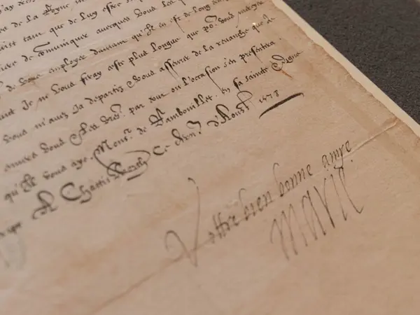 Mary Queen of Scots Letter